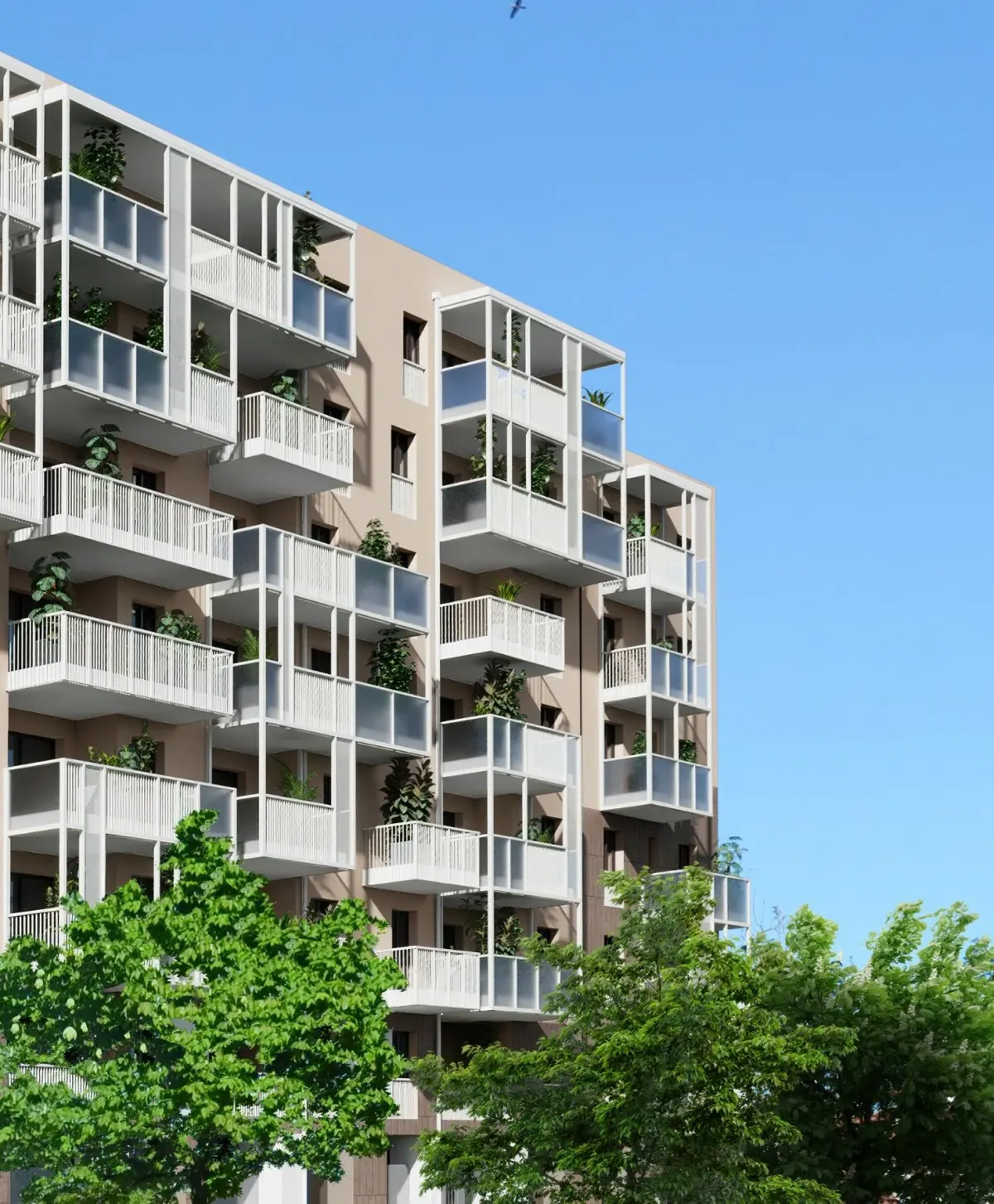 Rendering Residenza Rosai